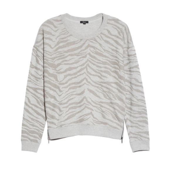 Rails Flocked Zebra Pullover - Picture 5 of 5